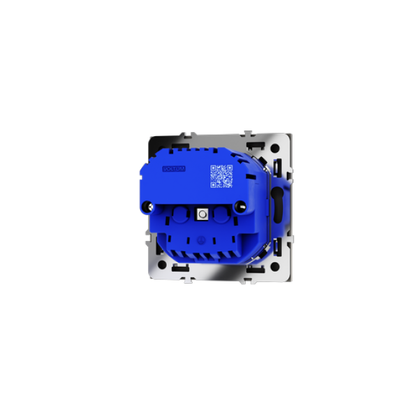 Розетка встраиваемая VOLTUM S70 с заземлением и защитными шторками, 16А, с USB, A+A, (кашемир)