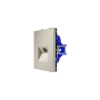 Розетка компьютерная встраиваемая VOLTUM S70 RJ45 кат.6, (кашемир)