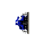 Розетка компьютерная встраиваемая VOLTUM S70 двойная RJ45+RJ45 кат.6, (шелк)