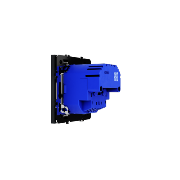 Розетка встраиваемая VOLTUM S70 с заземлением и защитными шторками, 16А, с USB, A+С, (графит)