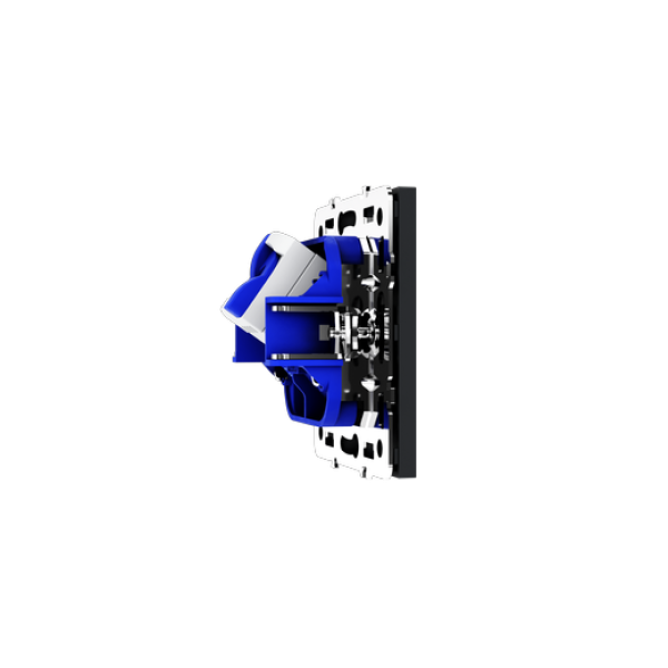 Розетка компьютерная встраиваемая VOLTUM S70 RJ45 кат.6, (графит)