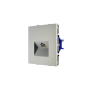 Розетка компьютерная встраиваемая VOLTUM S70 RJ45 кат.6, (сталь)