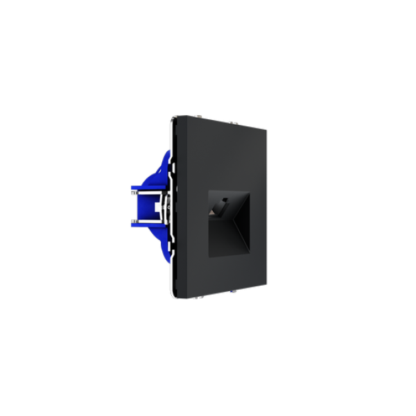 Розетка компьютерная встраиваемая VOLTUM S70 RJ45 кат.6, (графит)
