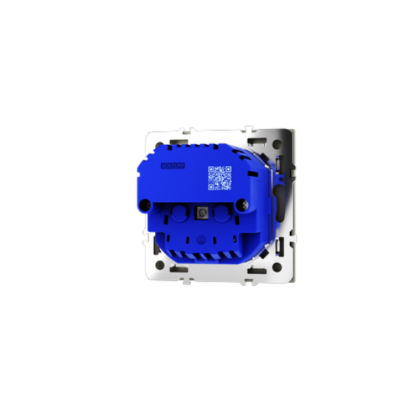 Розетка встраиваемая VOLTUM S70 с заземлением и защитными шторками, 16А, с USB, A+A, (шелк)