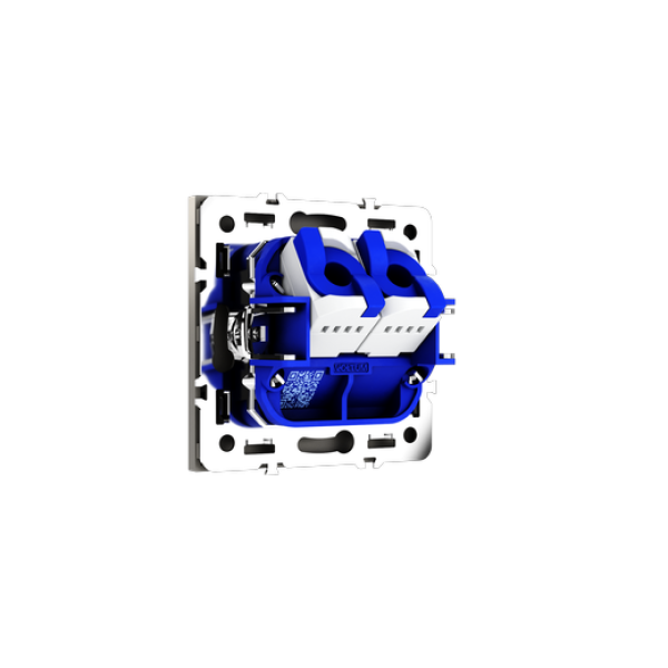 Розетка компьютерная встраиваемая VOLTUM S70 двойная RJ45+RJ45 кат.6, (кашемир)
