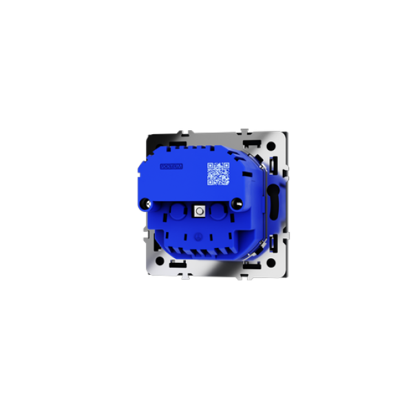 Розетка встраиваемая VOLTUM S70 с заземлением и защитными шторками, 16А, с USB, A+С, (графит)