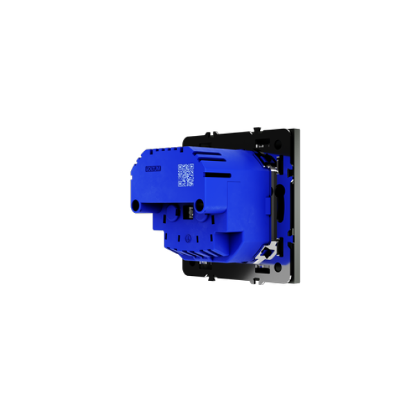 Розетка встраиваемая VOLTUM S70 с заземлением и защитными шторками, 16А, с USB, A+A, (титан)