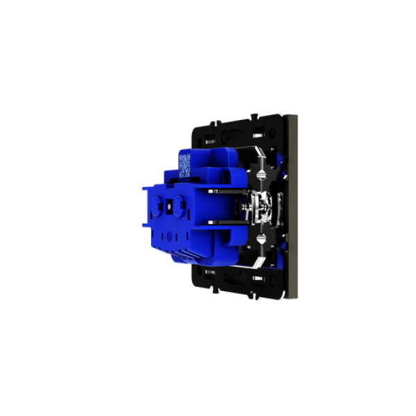 Розетка встраиваемая VOLTUM S70 с заземлением и защитными шторками, 16А, (кашемир)