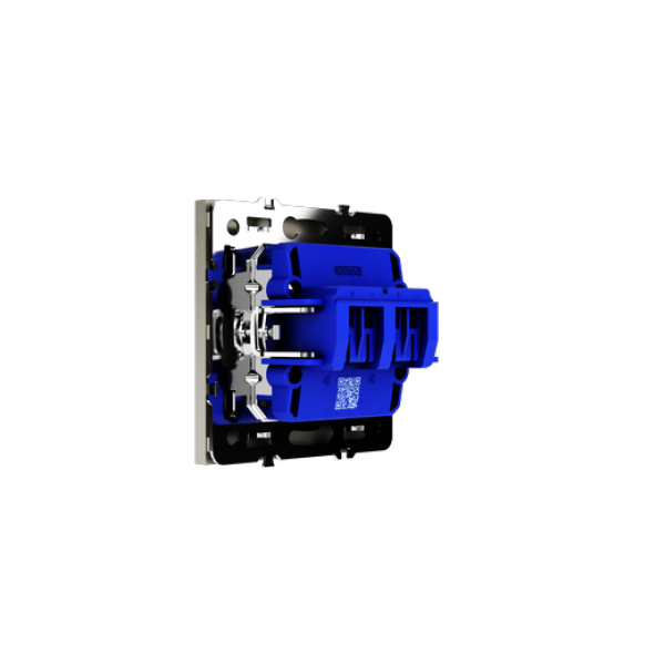 Розетка акустическая встраиваемая VOLTUM S70 4-местная, (шелк)
