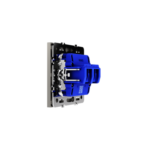 Розетка акустическая встраиваемая VOLTUM S70 4-местная, (кашемир)