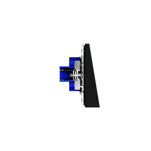 Вывод кабеля VOLTUM S70, (черный матовый)