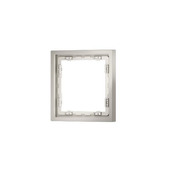 Рамка пластиковая VOLTUM S70 на 1 пост, (кашемир)