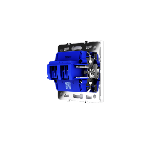 Розетка акустическая встраиваемая VOLTUM S70 4-местная, (белый глянцевый)