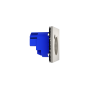 Розетка встраиваемая VOLTUM S70 с заземлением и защитными шторками, 16А, с USB, A+С, (кашемир)
