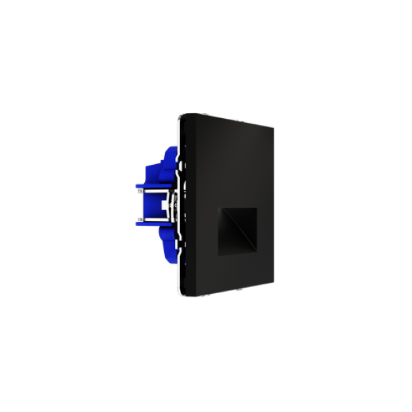 Подсветка светодиодная встраиваемая VOLTUM S70, (черный матовый)