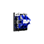 Розетка компьютерная встраиваемая VOLTUM S70 двойная RJ45+RJ45 кат.6, (графит)