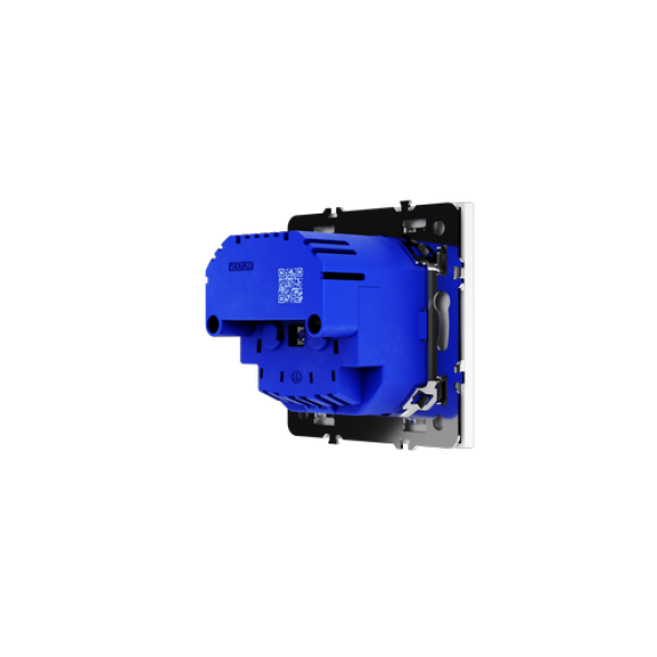 Розетка встраиваемая VOLTUM S70 с заземлением и защитными шторками, 16А, с USB, A+С, (белый матовый)