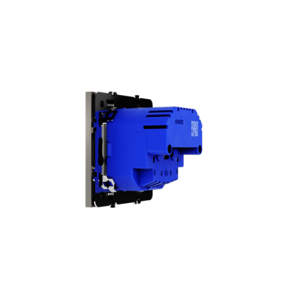 Розетка встраиваемая VOLTUM S70 с заземлением и защитными шторками, 16А, с USB, A+A, (кашемир)