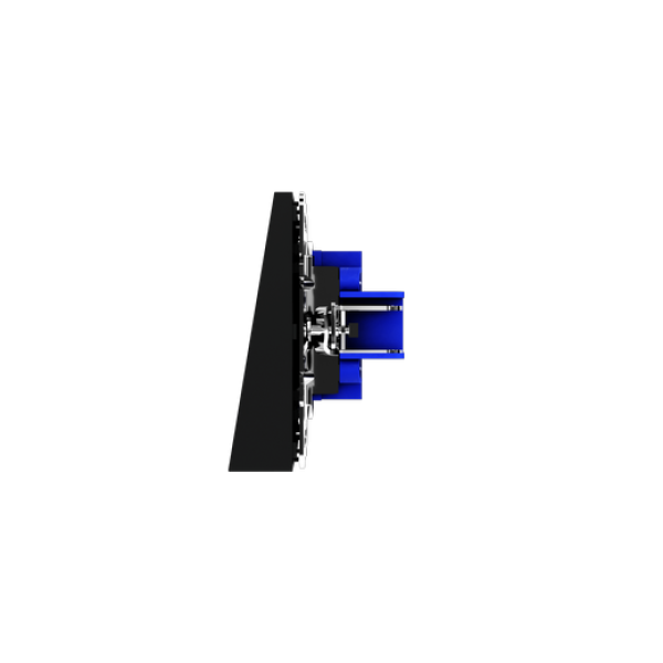 Вывод кабеля VOLTUM S70, (черный матовый)