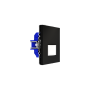 Датчик движения встраиваемый VOLTUM S70, (черный матовый)