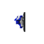 Розетка компьютерная встраиваемая VOLTUM S70 двойная RJ45+RJ45 кат.6, (графит)