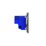Розетка встраиваемая VOLTUM S70 с заземлением и защитными шторками, 16А, с USB, A+С, (шелк)