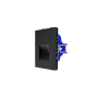 Розетка компьютерная встраиваемая VOLTUM S70 RJ45 кат.6, (графит)