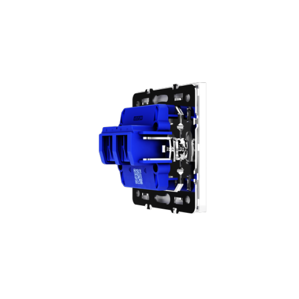 Розетка акустическая встраиваемая VOLTUM S70 4-местная, (белый глянцевый)