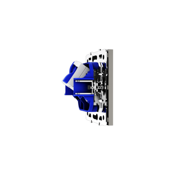 Розетка компьютерная встраиваемая VOLTUM S70 RJ45 кат.6, (кашемир)