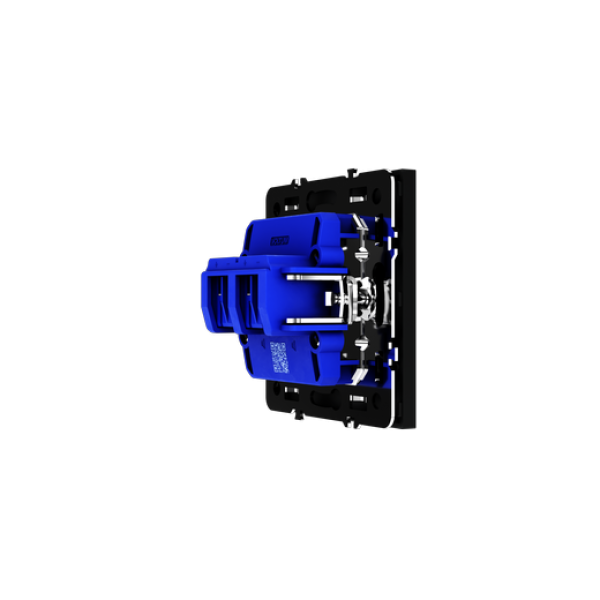 Розетка акустическая встраиваемая VOLTUM S70 4-местная, (черный матовый)
