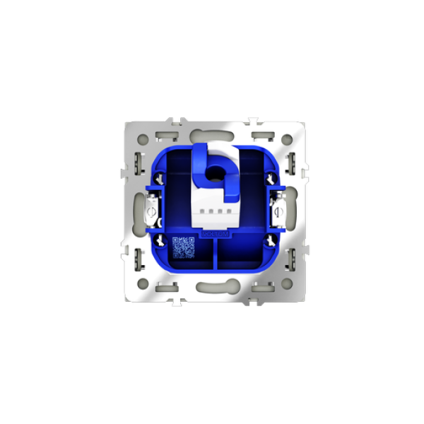 Розетка компьютерная встраиваемая VOLTUM S70 RJ45 кат.6, (сталь)