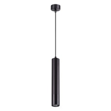 370622 NT19 000 черный Накладной светильник, длина провода 1м IP20 GU10 50W 220V PIPE