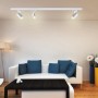 370648 NT19 000 белый Светильник трёхфазный трековый IP20 GU10 50W 220V GUSTO