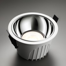 358693 SPOT NT21 207 белый/хром Светильник встраиваемый светодиодный IP20 LED 4000К 20W 100-265V KNOF