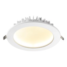 358807 SPOT NT21 237 белый Светильник встраиваемый светодиодный IP20 LED 20W 1600Лм 3000K 100-240V GESSO