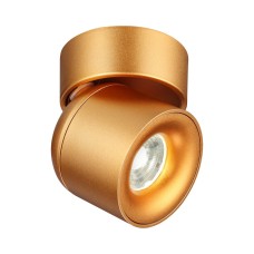 358810 OVER NT21 150 матовое золото Светильник накладной светодиодный IP20 LED 10W 850Лм 4000K 220V GESSO