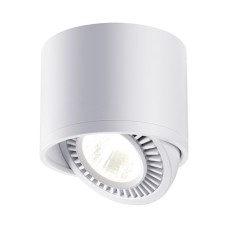 358813 OVER NT21 151 белый Светильник накладной светодиодный IP20 LED 18W 1600Лм 4000K 220V GESSO