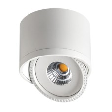 357584 NT18 145 белый Накладной светильник IP20 LED 3000K 15W 85-265V GESSO
