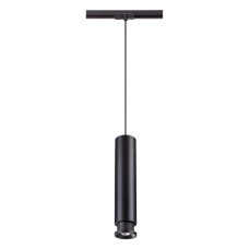 357977 NT19 044 черный Трековый светильник IP20 LED 3000К 12W 220V EDDY