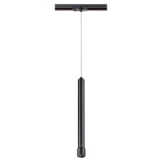 357981 NT19 046 черный Трековый светильник IP20 LED 7W 3000К 220V EDDY