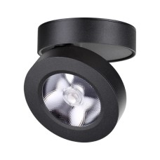 357985 NT19 048 черный Накладной светильник IP20 LED 3000К 12W 220V GRODA
