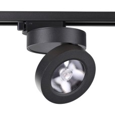 357987 NT19 049 черный Трековый светильник IP20 LED 3000К 12W 220V GRODA