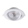 357999 NT19 161 белый Встраиваемый поворотный светильник IP20 LED 3000К 15W 85-265V STERN