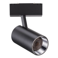358068 NT19 006 черный Трековый светильник IP20 LED 4000К 12W 24V KIT