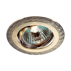 369615 NT12 372 бронза Встраиваемый ПВ светильник IP20 GX5.3 50W 12V COIL