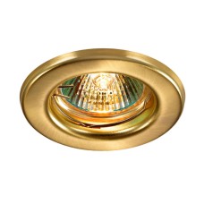 369704 NT12 375 золото Встраиваемый НП светильник IP20 GX5.3 50W 12V CLASSIC