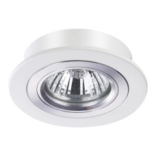 370390 NT18 218 белый Встраиваемый светильник IP20 GX5.3 50W 12V MORUS