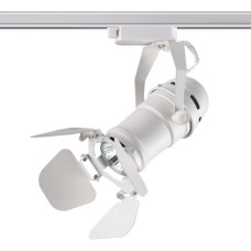 370409 NT19 184 белый Трековый светильник IP20 GU10 50W 220V UFO