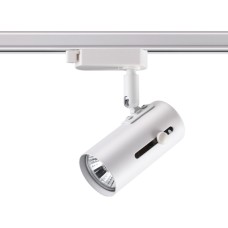370413 NT19 186 белый Трековый светильник IP20 GU10 50W 220V PIPE