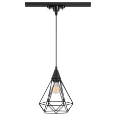 370421 NT19 211 черный Трековый светильник IP20 E27 50W 220V ZELLE